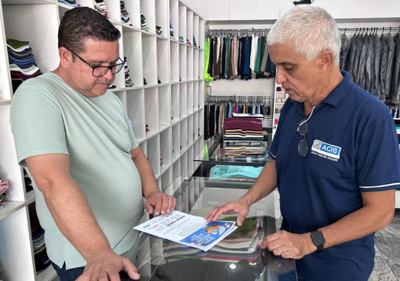 Comércio associado adere em peso à campanha “Super Natal ACIG”, que vai sortear R$ 22 mil em prêmios