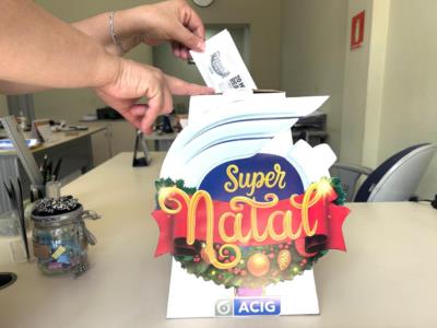 Grande expectativa do público marca a Promoção “SUPER NATAL” da ACIG